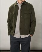 Blouson en Laine mélangée Day vert armée
