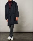 Parka Clarence bleu noir