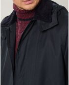 Parka Clarence bleu noir