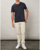 Pantalon en Velours Milleraies Tim blanc hiver