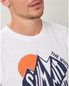T-Shirt Tee Summit blanc