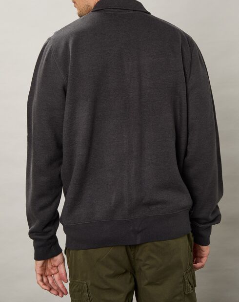 Sweat zippé Track Zip charcoal