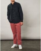 Pantalon en Velours Côtelé Tobby sienne