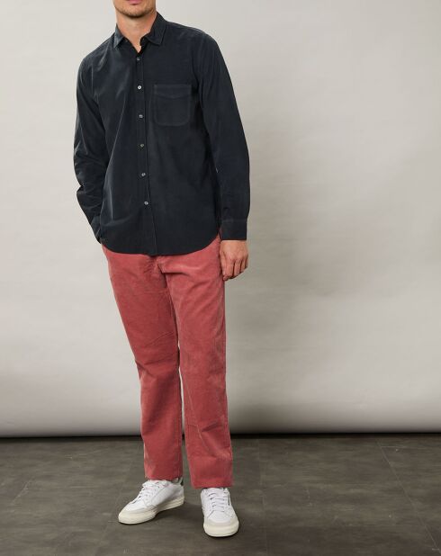Pantalon en Velours Côtelé Tobby sienne