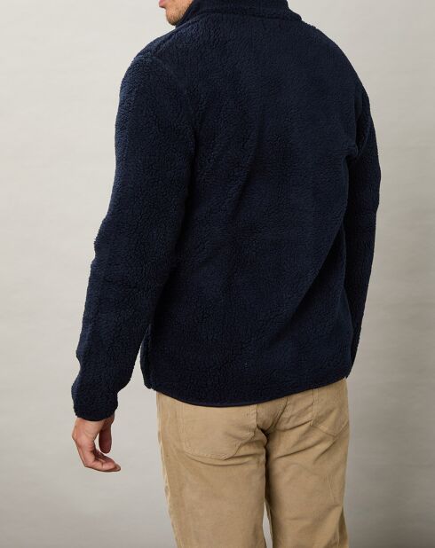 Veste en Fausse fourrure Jason marine
