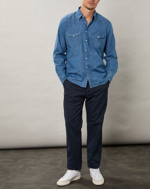 Pantalon Tyron marin foncé