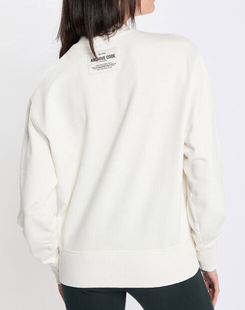 Sweat Oversized Lady Di blanc