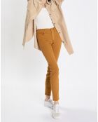 Chemise longue Overshirt Loose beige