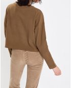 T-Shirt jersey stretch marron