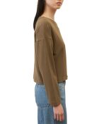 T-Shirt jersey stretch marron