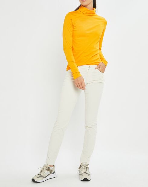 Pantalon en Velours côtelé Lulea écru