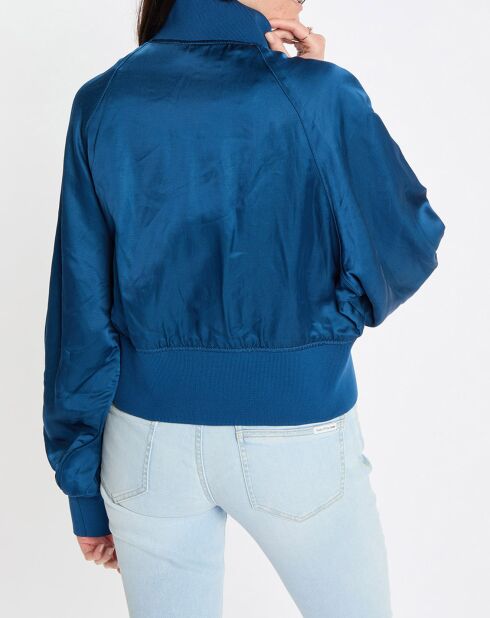 Bomber Aviateur bleu