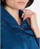 Bomber Aviateur bleu