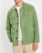 Veste Worker Poche Bout verte