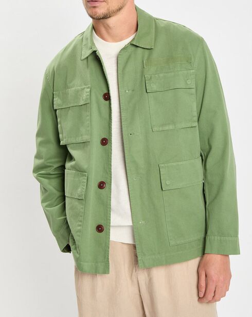 Veste Worker Poche Bout verte