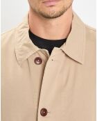 Imperméable en Coton Bio Non Doublé beige