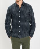 Chemise manches longues Crx Rf Poche bleu marine