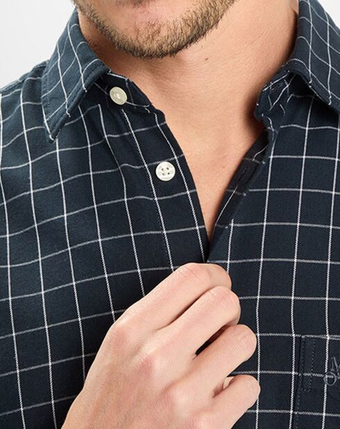 Chemise manches longues Crx Rf Poche bleu marine