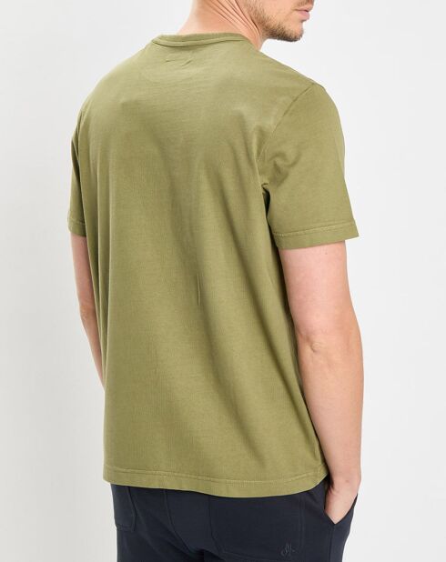 T-Shirt manches courtes Poche Relax Coton Organic kaki