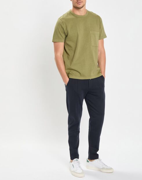 T-Shirt manches courtes Poche Relax Coton Organic kaki