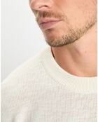 Pull en Coton & Lin écru