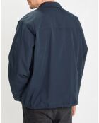 SurChemise Oversize Coton Organic bleu marine