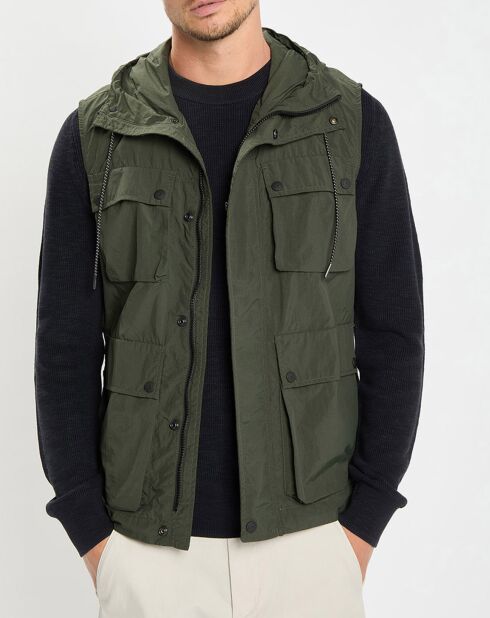Veste sans manches Utility kaki