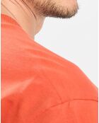 T-Shirt 100% Coton Bio col rond Modestie orange