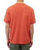 T-Shirt 100% Coton Bio col rond Modestie orange