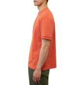 T-Shirt 100% Coton Bio col rond Modestie orange
