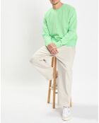 Pantalon Mossbo oversize beige clair