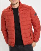 Doudoune light ndsd orange brique