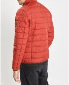 Doudoune light ndsd orange brique