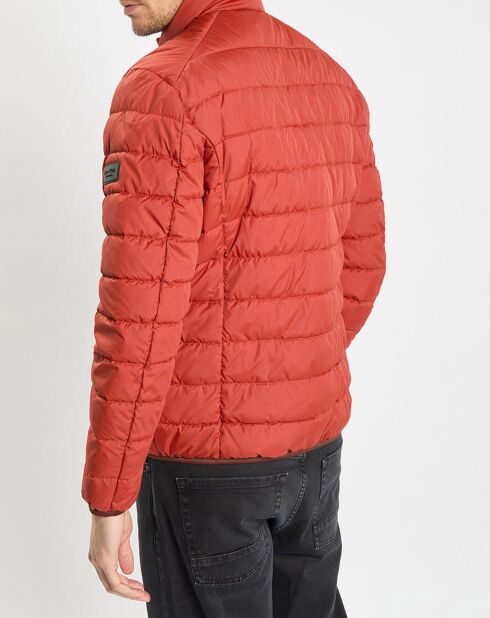 Doudoune light ndsd orange brique