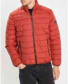 Doudoune light ndsd orange brique