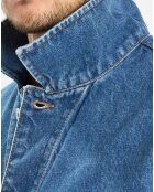 Veste en jean bleue