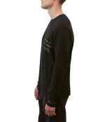 T-Shirt col rond Message noir