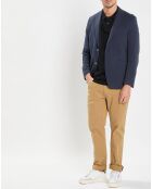 Veste en jersey regular fit bleu marine