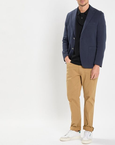 Veste en jersey regular fit bleu marine