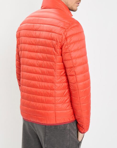 Doudoune light manches longues rouge