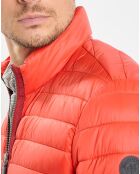 Doudoune light manches longues rouge