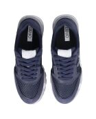 Sneakers Amazing en Cuir bleues