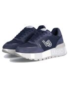 Sneakers Amazing en Cuir bleues
