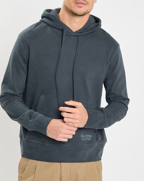 Sweat Hoodie Relax bleu marine