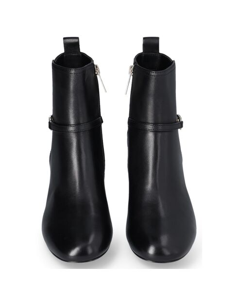 Bottines Babi en Cuir noires