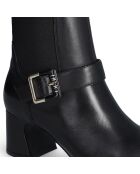 Bottines Babi en Cuir noires