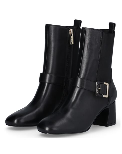 Bottines Babi en Cuir noires