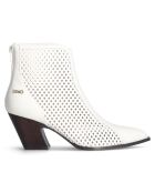 Bottines Belinda en Cuir blanches