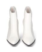 Bottines Belinda en Cuir blanches