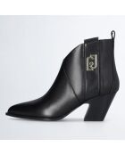 Bottines Belinda en Cuir noires